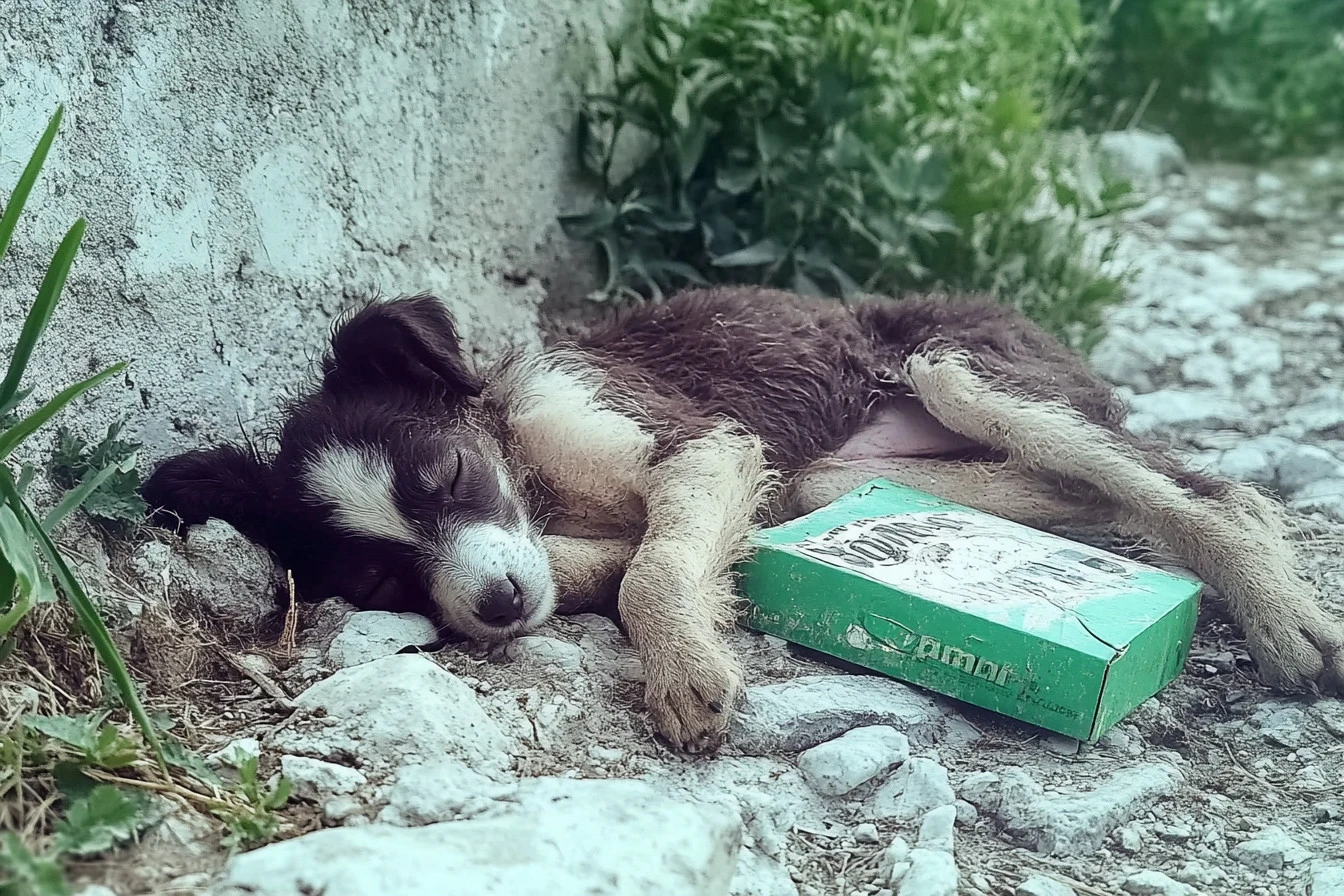 A Heartbreaking Battle: The Dog Who Fights to Survive Despite His Blindness
