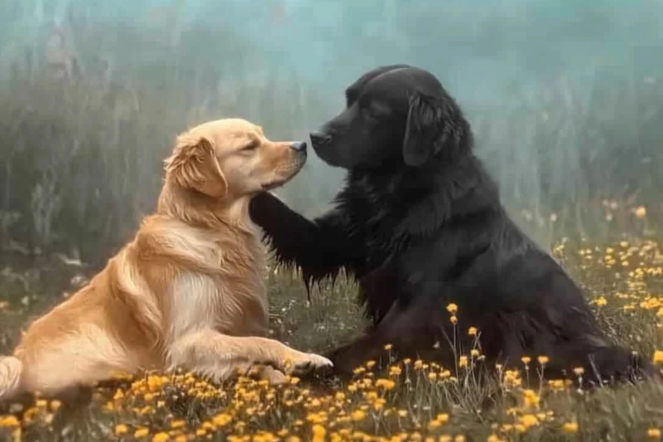 Dog Who Loves Petting Other Dogs