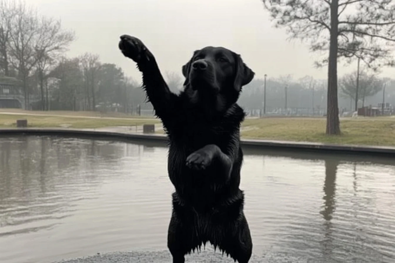 happy pup's dance