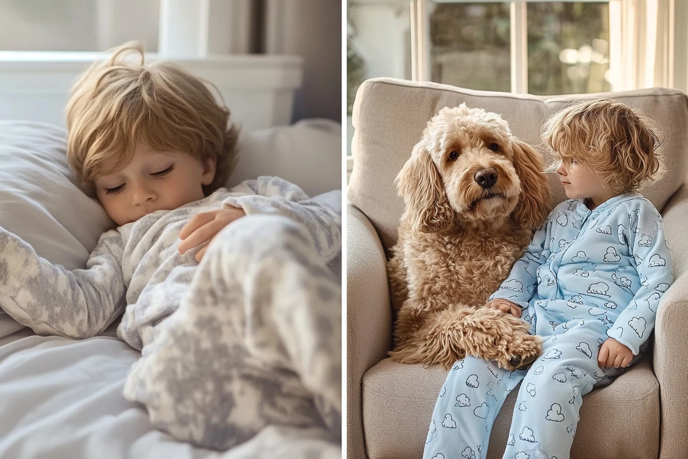 just a boy and his dog​