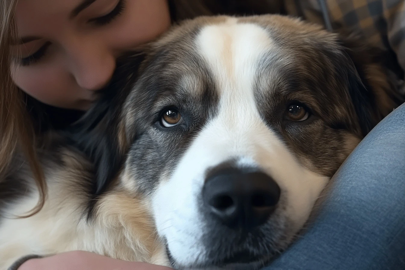 dog reunited with owner​