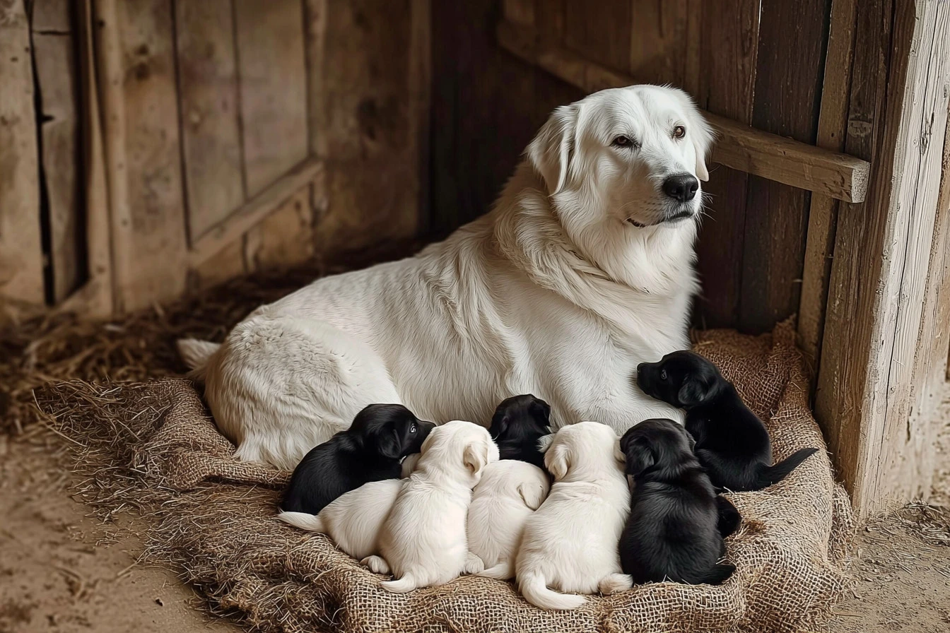 dog and goat​