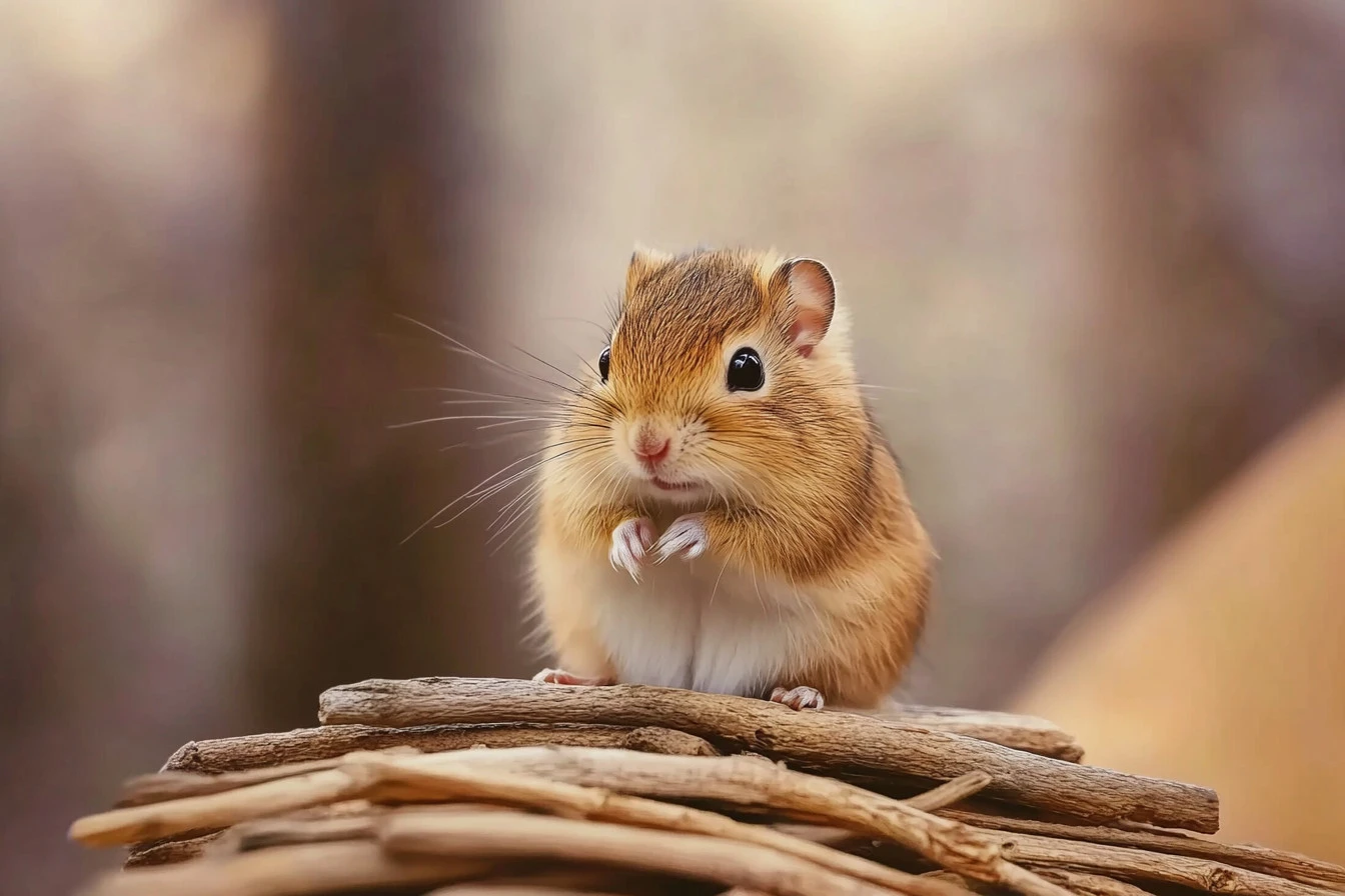 fat tailed gerbil​