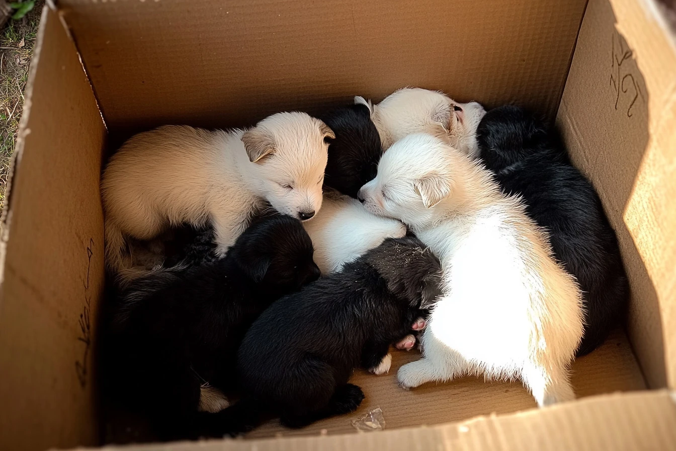 newborn kittens vs newborn puppies​