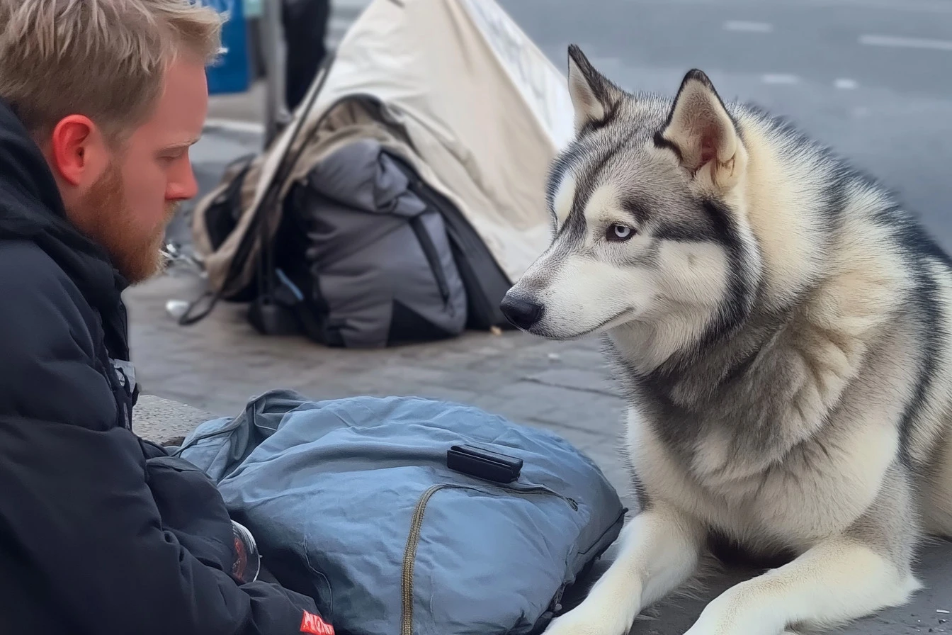 white husky​