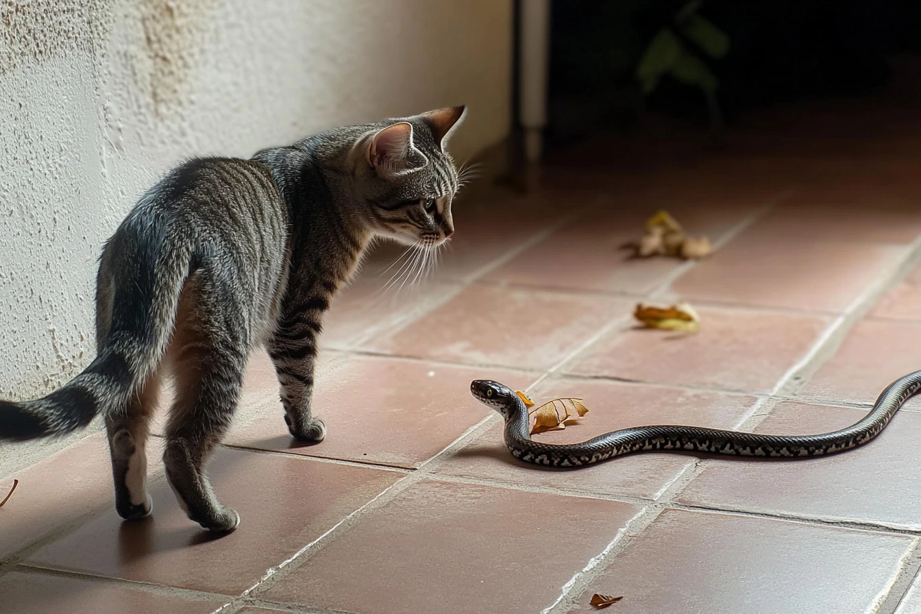 cats and snakes​
