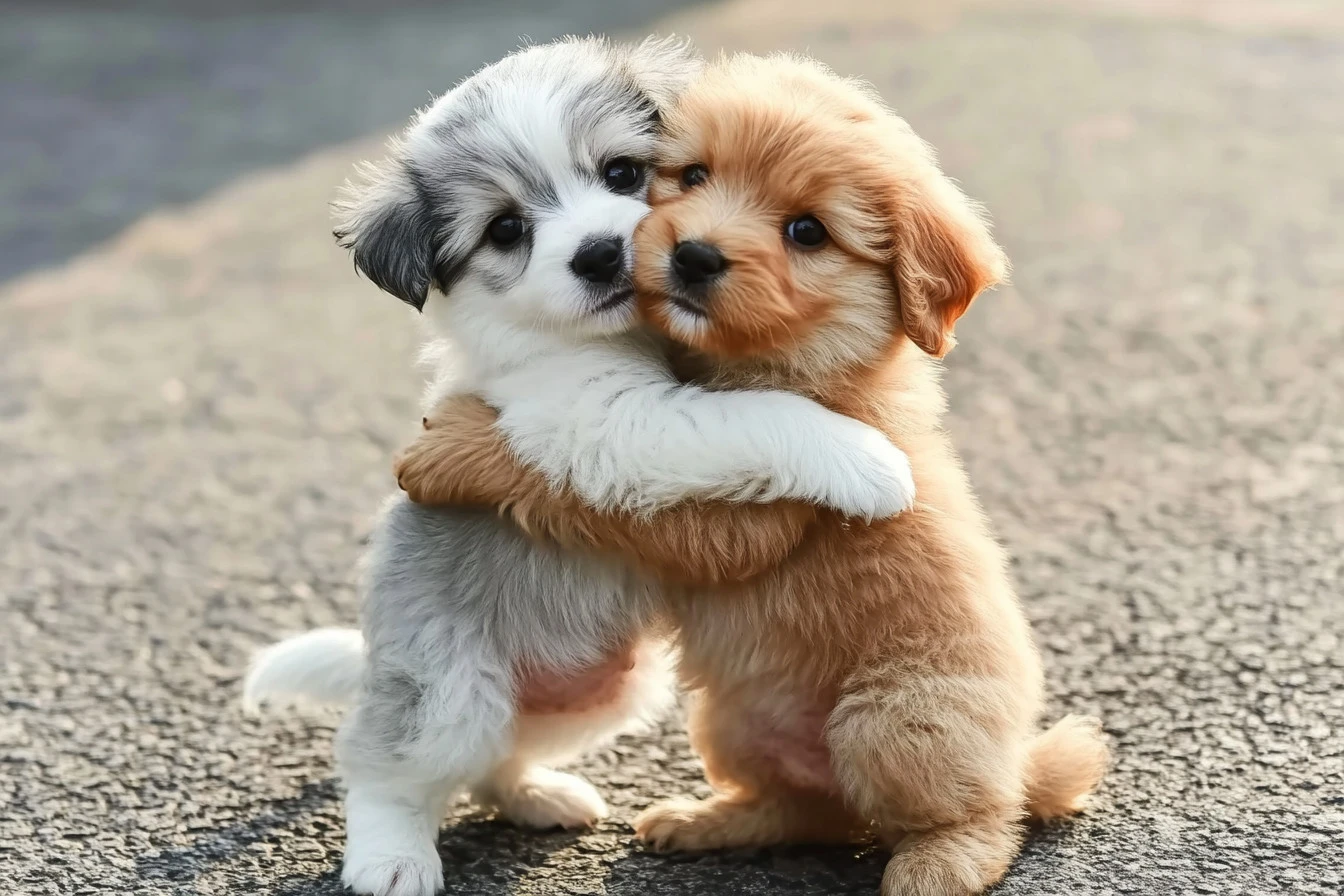 puppy friends​