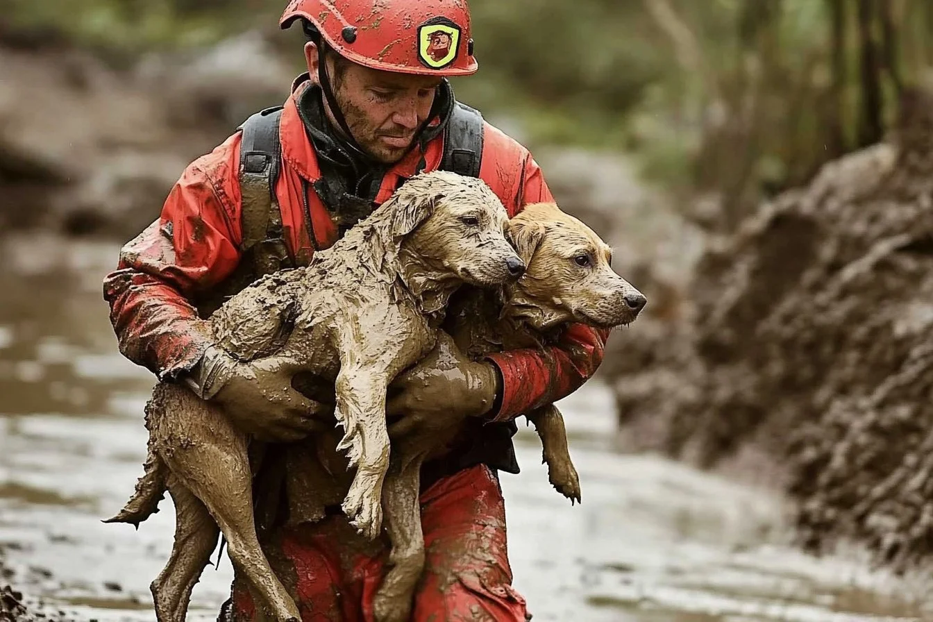 dog saved​